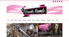 Desktop Screenshot of geekbomb.net
